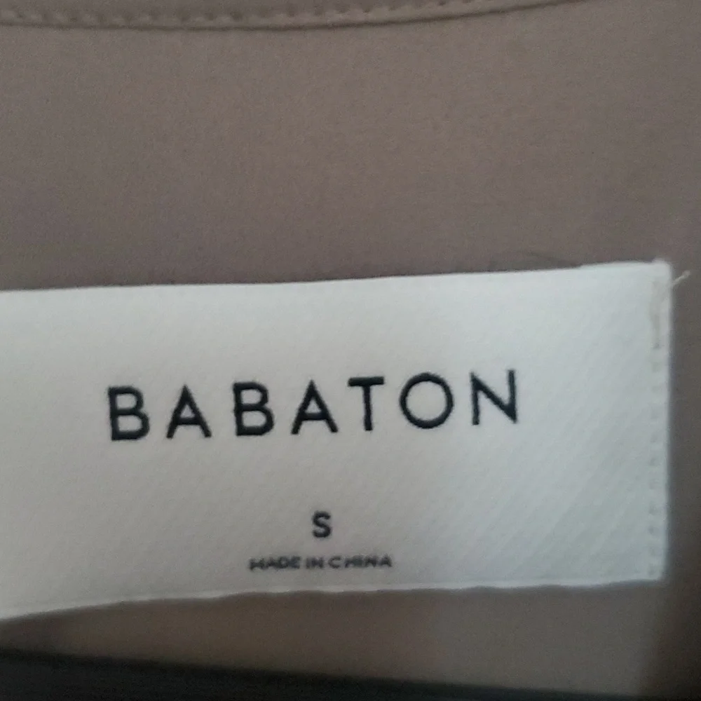 Babaton jacket, size small, tan - Picture 3 of 6